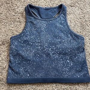 Lululemon Ebb to Street Cropped Racerback Tank Top size 10